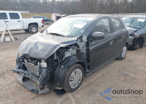 2024 Mitsubishi Mirage Es z USA, uszkodzony, nr VIN ML32AUHJXRH011115